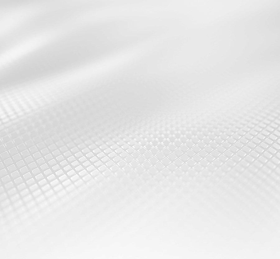 Textured white fabric with subtle geometric patterns.